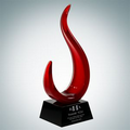 Art Glass The Red Jay Award